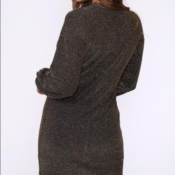 Metallic Knit Dress - Picture 3 of 6